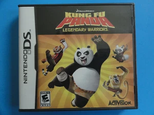 FUNDA Y ILUSTRACIONES NINTENDO DS KUNG FU PANDA ***SIN JUEGO NI MANUAL*** - Imagen 1 de 3