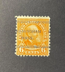 Framingham, Mass. Type 247 DLE Precancel - 6 cents Garfield U.S. #638 - MA - Picture 1 of 1