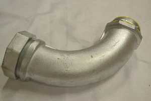 New Eaton LT25045 Liquidator Liquid Tight Malleable Iron 90 Deg Conduit 3" - Picture 1 of 3