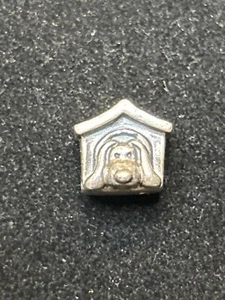 STERLINGSILBER PANDORA HUNDEHAUS PERLE CHARM - ALE - Bild 1 von 8