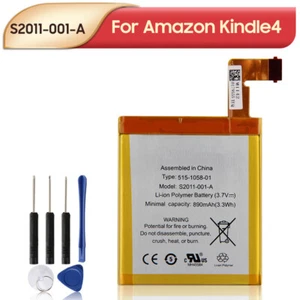 Batería Original S2011-001-A Para Amazon Kindle4 5 6 D01100 515-1058-01 MC-265360 - Imagen 1 de 7