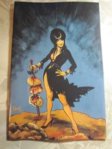 ELVIRA MISTRESS OF THE DARK #4 ROBERT HACK VIRGIN VARIANT 1:20 COVER 9.4 comic - Picture 1 of 10