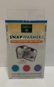 Earth Therapeutics Snap Warmers Self - Heating Gel Packs Reusable - Portable  - Picture 1 of 12