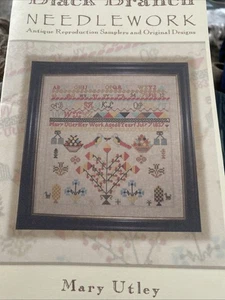 Black Branch Needlework Mary Utley Antique Samplers Reproductions - Picture 1 of 1
