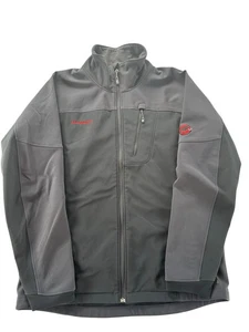 Mammut Jacket Mens XL Black Wind Stopper Gore Softech Full Zip Stretch - Picture 1 of 14