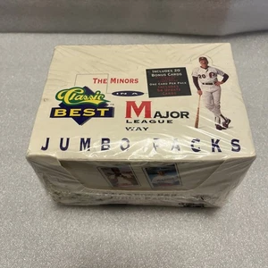 1992 Classic Best The Minors in a Major League Way Sealed Box Jumbo Packs+ Bonus - Picture 1 of 6