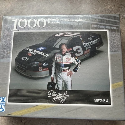 Dale Earnhardt Sr 1000 Piece Jigsaw Puzzle NASCAR Racing Sealed - Image 1 of 4