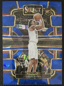 2023-24 Panini Select - Emoni Bates RC Concourse Blue Cracked Ice #67 Cavaliers - Bild 1 von 2