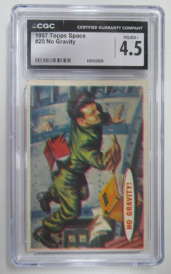 1957 Topps Space Cards No Gravity #20 CGC 4.5 - Image 1 of 3