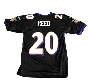 Maglia Vintage Ed Reed Baltimore Ravens Reebok Attrezzatura Ufficiale NFL Taglia 48 - Foto 1 di 10