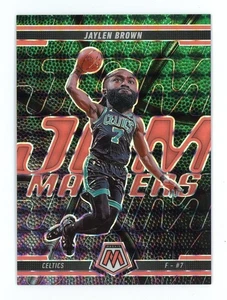 Mosaico fluorescente rojo Jaylen Brown Jam Masters 2024-25 Panini #19/75 - Imagen 1 de 2