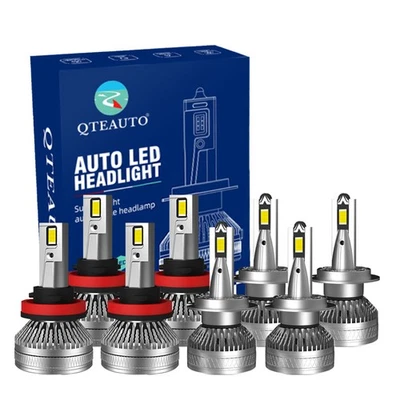 8P H8/H9/H11 H7 LED Daytime High Low Beam Fog Light 30,000 To 2009-2011 BMW 335D - Image 1 of 4