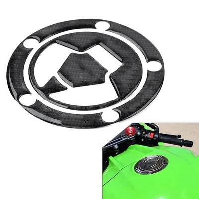 Protector de cubierta de tapa de combustible del tanque de gasolina para Kawasaki Ninja ZX6R ZX10R 1000 Vulcan 650 Foto 1 de 4