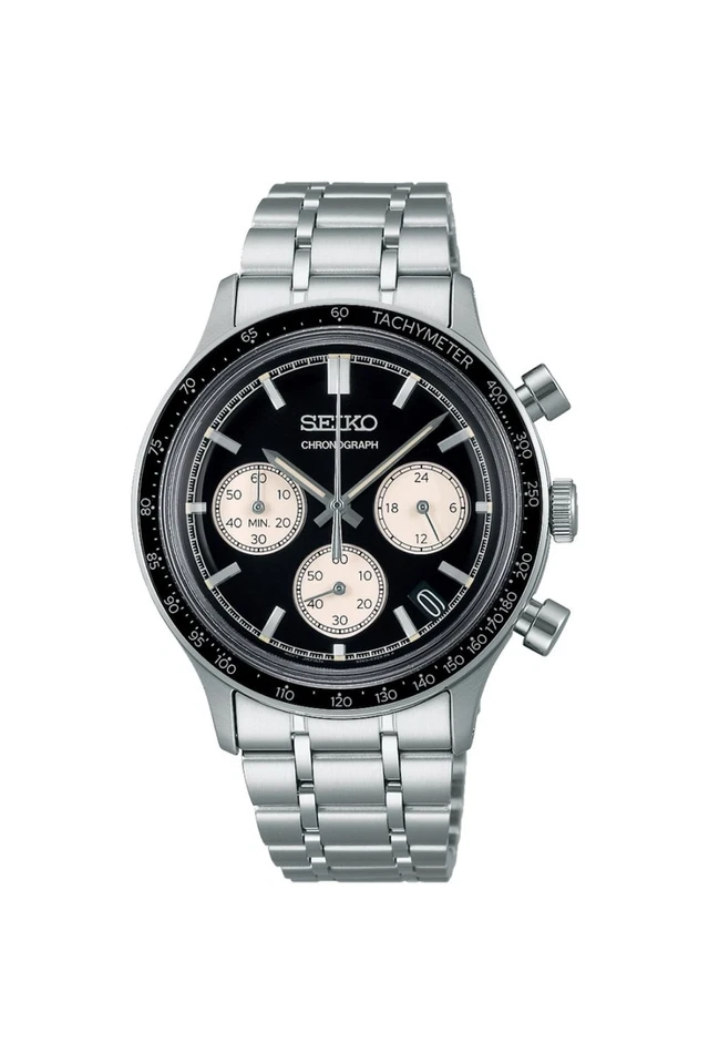 Seiko Orologio da uomo cronografo sportivo da 38 mm SSB479P1 - Immagine 1 di 2