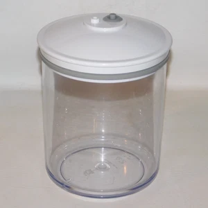 Contenedor y tapa sellador al vacío de caracol FoodSaver 80 OZ transparente KY-135 - Imagen 1 de 7