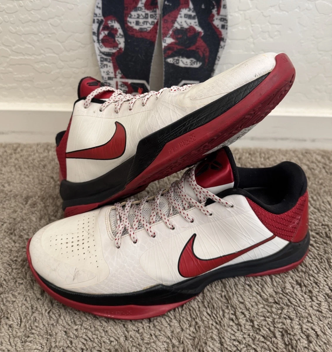 Nike Zoom Kobe 5 Varsity Red for Sale - Authenticity Guaranteed - eBay