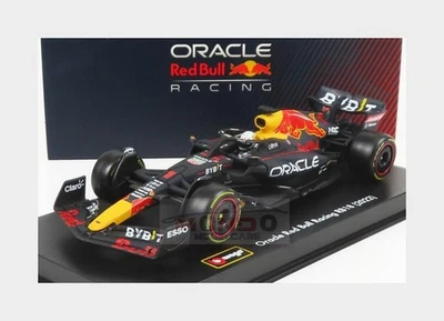 1:43 BURAGO Red Bull F1 Rb18 #1 2022 Max Verstappen With Helmet BU38062-1 - Immagine 1 di 2