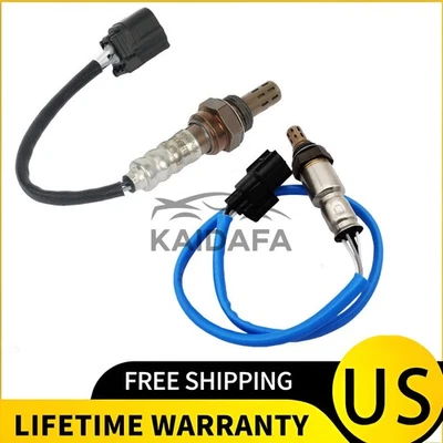 2 датчика кислорода O2 для нижнего заднего + переднего Honda Ridgeline 3,5 л 2017-2019 - Изображение 1 из 4