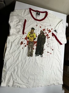 Camiseta De Colección Jay And Silent Bob Y2K Película Promo Rara L Blanca Zombies Hanes - Imagen 1 de 5