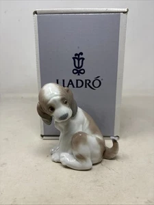 Lladro 06210 “A Gentle Surprise” Dog Collectible Figurine 4.5'' With Box - Imagen 1 de 8