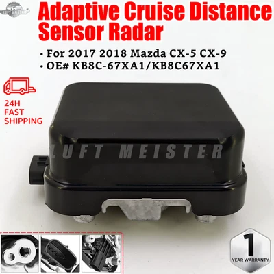 Adaptive Cruise Distance Sensor Radar For 2017 2018 Mazda CX-5 CX-9 B8C-67XA1 US - Image 1 of 4
