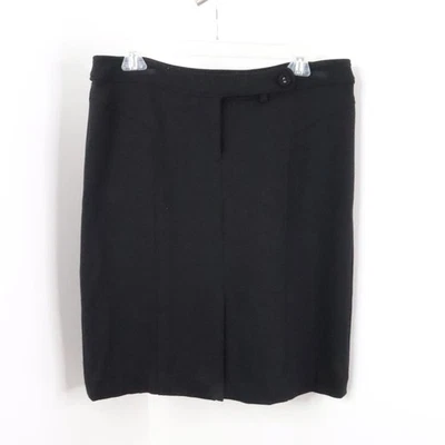 Cynthia Steffe Women’s 4 Black Ponte Stretch Lined Fitted Straight Pencil Skirt - Image 1 of 4