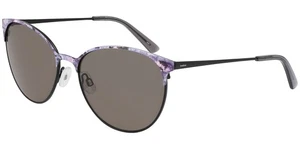 Bebe Women's Jet Round Cat-Eye Sunglasses w/ Top Graphic - BB7244-001 - Picture 1 of 3