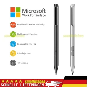 Stylus Stift Pen für Microsoft Surface Pro 3/4/5/6/7/8/X Go 2/3/ Schwarz - Bild 1 von 12