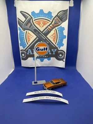 1/64 scale diorama gulf oil/ gas sign double sided - Image 1 of 4