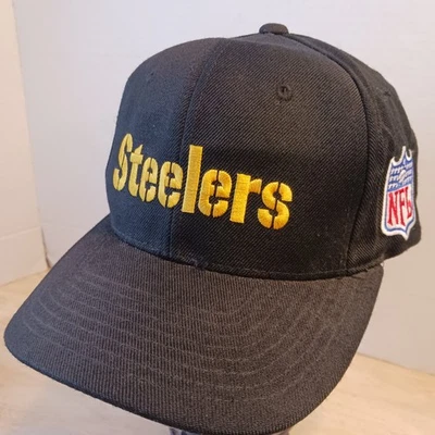 Gorra de fútbol americano vintage de los 90 Pittsburgh Steelers Starter Pro Line NFL  Foto 1 de 4