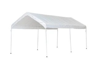 Samland Portable Carport Garage Shelter Canopy 10x20FT - Picture 1 of 12