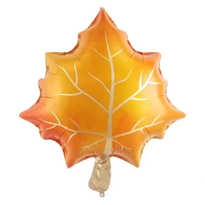 Herbst Ahornbaum Blatt orange 24" Folienballon (nicht verpackt) - Bild 1 von 1