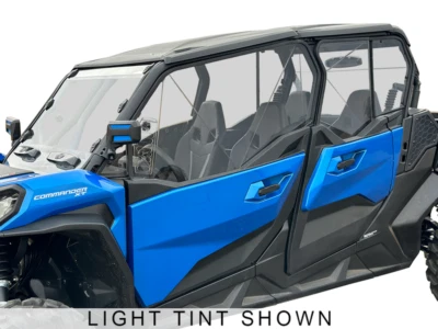 Can Am Commander 1000 MAX Hard Upper Doors Windows Kit Scratch Resistant 2021+ - Image 1 of 4