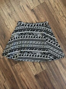 Pink Victoria's Secret Fit and Flare Skirt Black White Medium - Picture 1 of 3