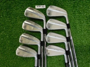 TaylorMade 2024 P770 Forged Irons 3-P KBS Tour X Extra Stiff .5* Up +.75" Mint - Picture 1 of 10