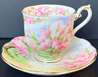 Vintage Royal Albert Blossom Time Demitasse Cup And Saucer Set First Quality