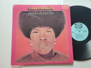 RUBY ANDREWS - Everybody Saw You 1970 SOUL FUNK Original IN SHRINK Lp EX/EX - Imagen 1 de 6