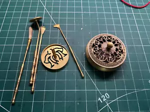 8 Piece Incense Making Kit, Powder Incense Burner Set, Chinese Incense Ceremony - Picture 1 of 3
