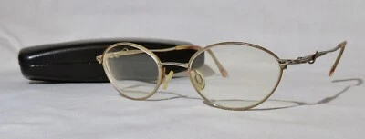 Gafas JG Hook Vivian, 51-18-140, marco de metal dorado rosado Foto 1 de 4