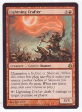 Magic: The Gathering MTG Morningtide Lightning Crafter x1 1x SP/NM