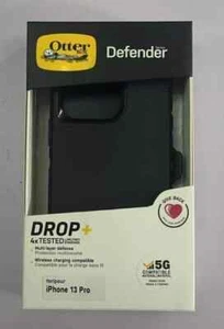New Otterbox Defender Series Case With Holster For iPhone 13 PRO Only- Black - Picture 1 of 2