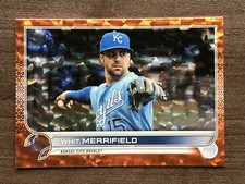 2022 Topps Series 1 Base Card Orange Foil Parallel #'d/299 ~ Pick your Card