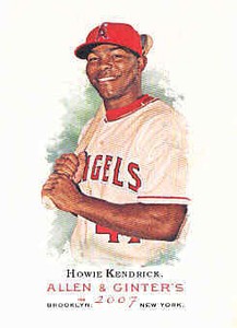 2007 Topps Allen and Ginter #8 Howie Kendrick