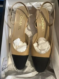 Chanel CC Slingback Authentic - Picture 1 of 5