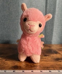 Lama Jellybeans Ostereieranhänger rosa Plüschtier 7 Zoll Stofftier Tom's Toy Int. - Bild 1 von 6