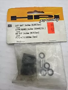 HPI Racing 86064 Differential Shaft 14x34mm (2pcs) Black / Savage 21 B21 - Picture 1 of 1