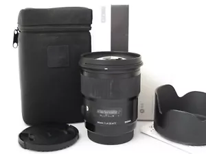 Sigma ART 50 mm 1.4 DG HSM Lens Canon Full Frame Warranty 1 Year - Picture 1 of 9