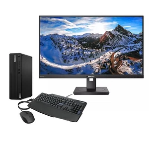 Lenovo Workstation Package, Intel i7-10700vPro, nVidia P1000, 27-Inch 4K Monitor - Picture 1 of 1
