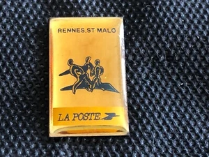 c PIN PINS ENAMEL POSTE PTT RENNES ST MALO - Picture 1 of 1
