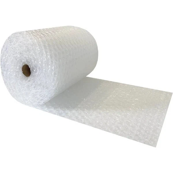3/16" Small Bubble Cushioning Wrap Padding Roll 100' 12" Wide Perforated Every - Image 1 of 1